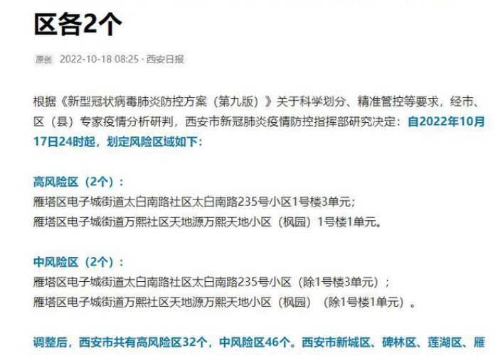 西安疫情最新消息今天出入政策（西安疫情出行最新通告）