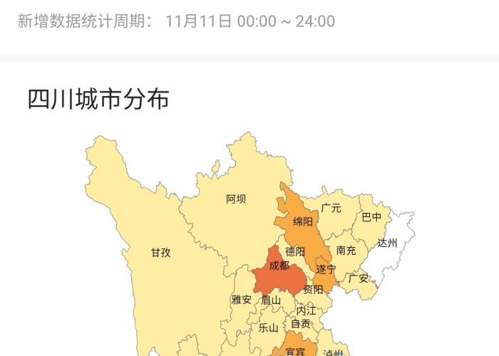 成都疫情防控数据图（成都疫情防控消息）