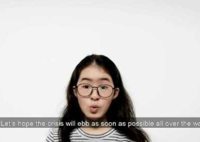 新冠疫情英语演讲两分钟（新冠疫情英语演讲视频）