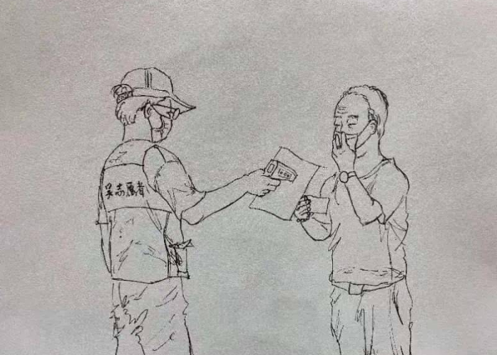 疫情期间的感人瞬间画（疫情期间的感人图片怎么画）
