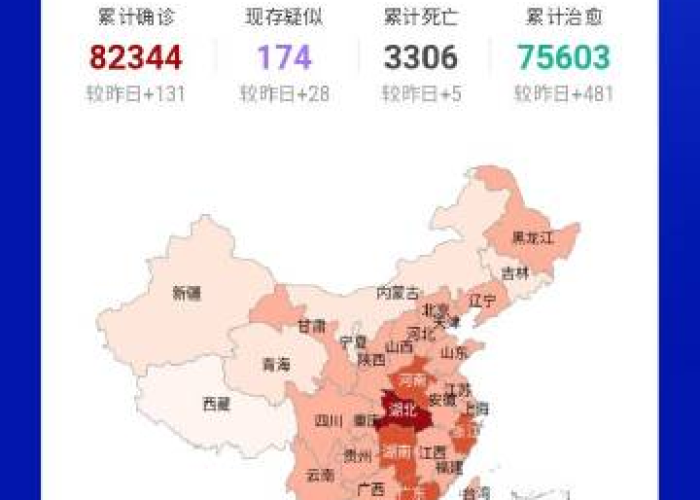 新冠疫情地图及实时播报（新冠疫情地图实时更新）