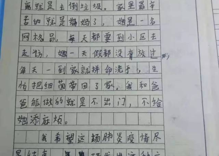 三年级疫情感人故事作文（小学生作文疫情期间的感人故事三年级）
